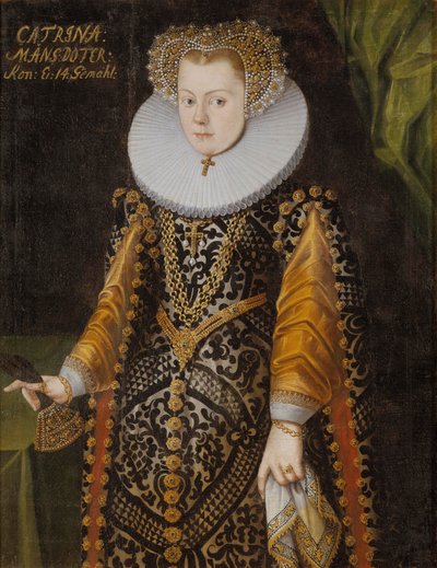 Karin Mansdotter, c.1570-9 by Swedish School